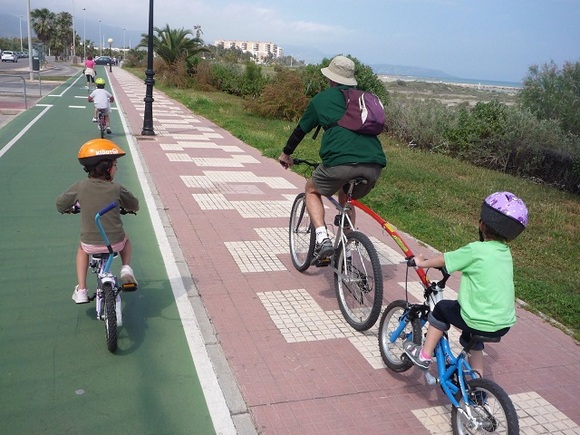Carril bici en Benicassim